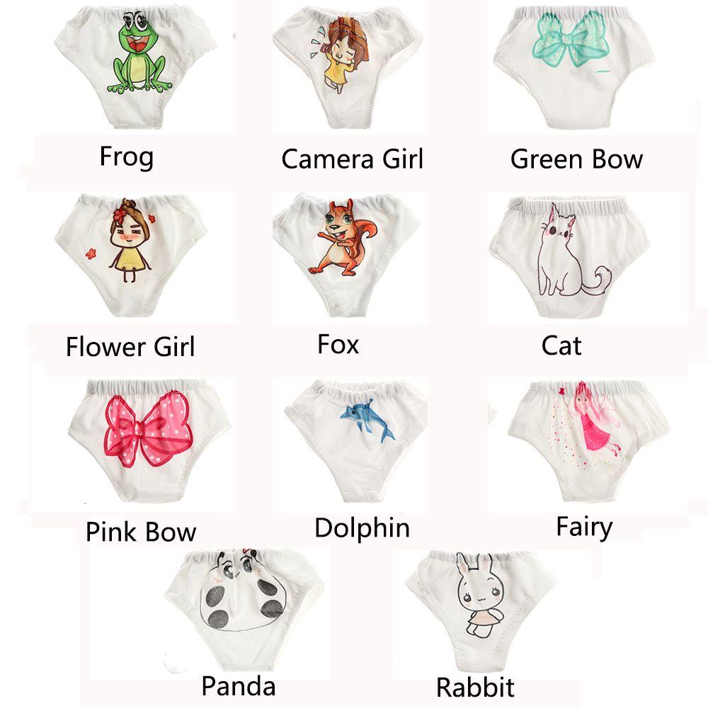 RAINBOW Quần Lót Búp Bê Hoạt Hình 11 Kiểu