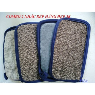 Combo 1 cặp nhắc nồi cách nhiệt dày đẹp bền