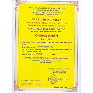 Yến Ngon chưng đường phèn