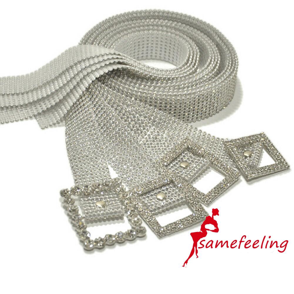 Thắt lưng 120cm bản rộng đính hạt pha lê kim cương sáng bóng sang trọng thời trang mới dành cho nữ dự tiệc