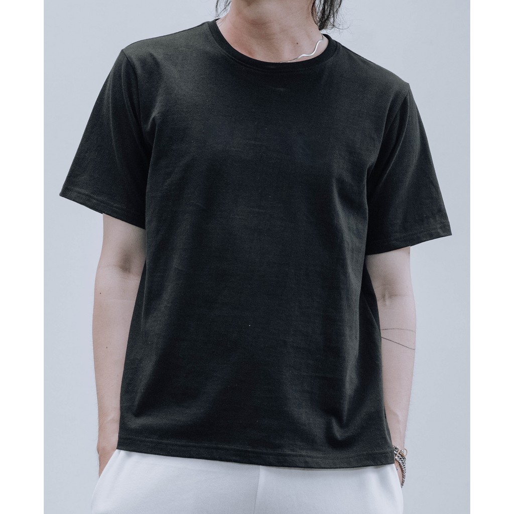 Áo thun trơn trắng đen 100% cotton | BigBuy360 - bigbuy360.vn