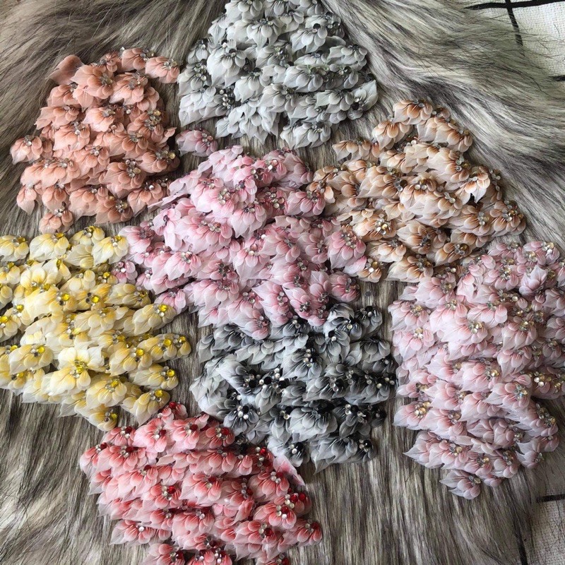 hoa góc-hoa bột nail