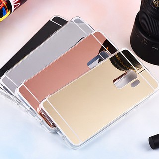 For Samsung S9 A6 Plus J2 Pro J4 J6 J8 2018 Mirror TPU Cover