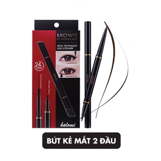 Bút kẻ mắt hai đầu browit nongchat hightechnique duo eyeliner 0.14g - ảnh sản phẩm 1