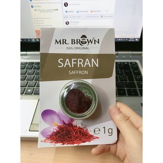 [saffron] nhụy hoa nghệ tây Mr.Brown  1g