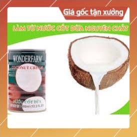 [ICLN9 giảm 5K cho đơn hàng 50k]  Nước Cốt Dừa Wonderfarm - 400ml date mới nhât