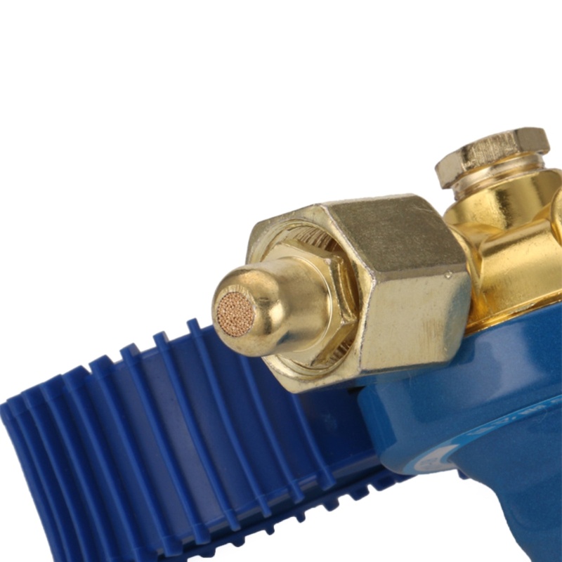 Đồng Hồ Đo Áp Suất Khí Oxy G5 / 8 Chống Sốc 40M3 / H- 0.1-2.5 Chuyên Dụng