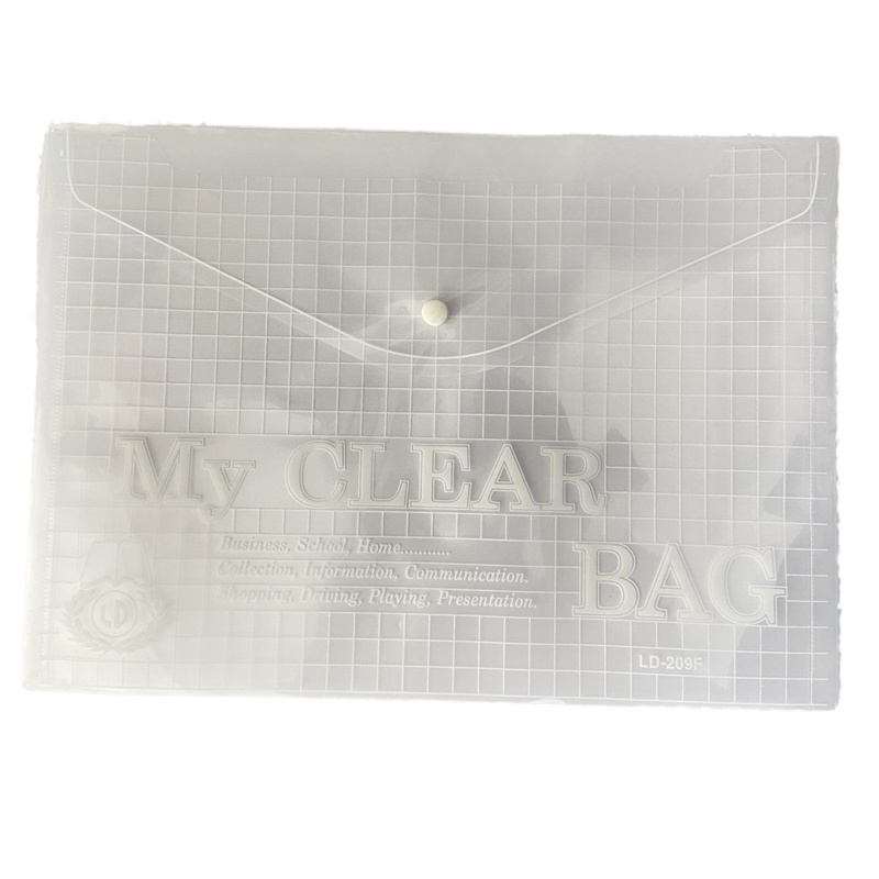 Bìa Nút Đựng Hồ Sơ My Clear A4 - F4