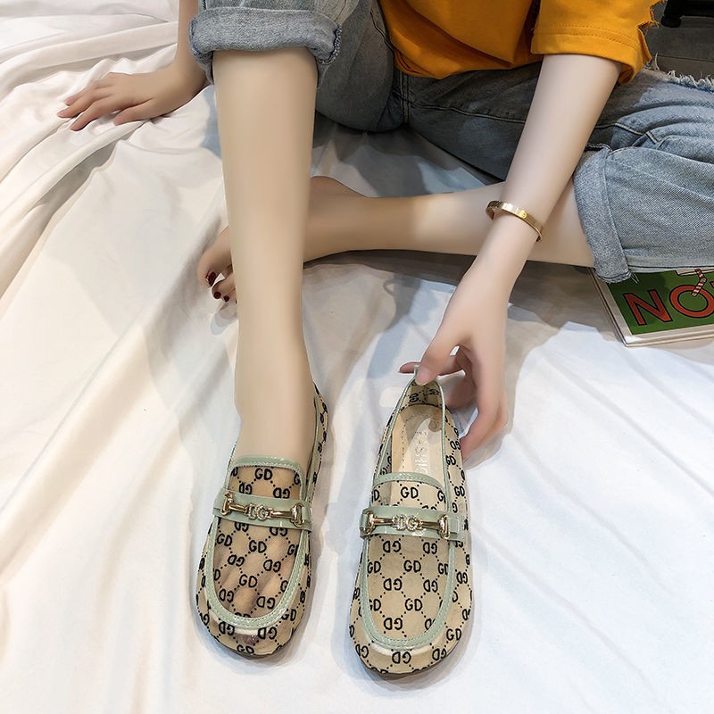 Giày Búp Bê Đế Mềm Phối Lưới Thiết Kế Dễ Thương Cho Nữ | BigBuy360 - bigbuy360.vn