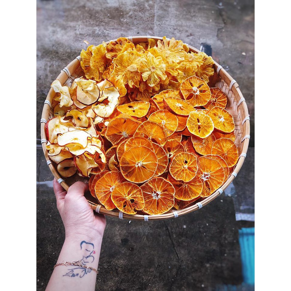 TRÀ DETOX HOA QUẢ SẤY