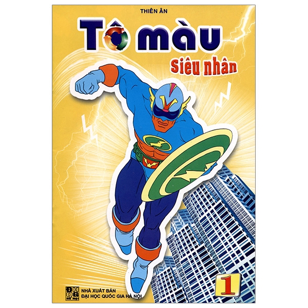 Sách - Tô Màu Siêu Nhân - Tập 1