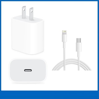 Bộ Sạc Nhanh iPhone 18W Chuẩn PD 8 Plus/X/XR/Xs Max/11 Pro/11 Pro Max - Hàng Bóc Máy Apple - BH 12 Tháng