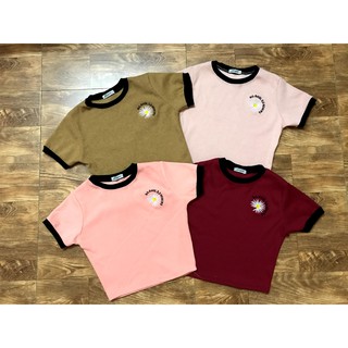 Áo croptop Thêu