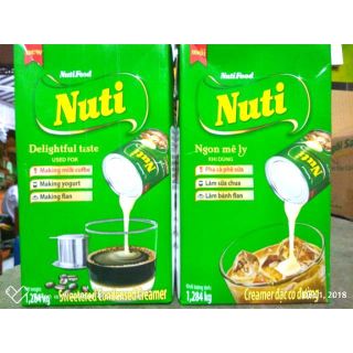 Sữa đặc Nuti xanh/đỏ 1.284kg
