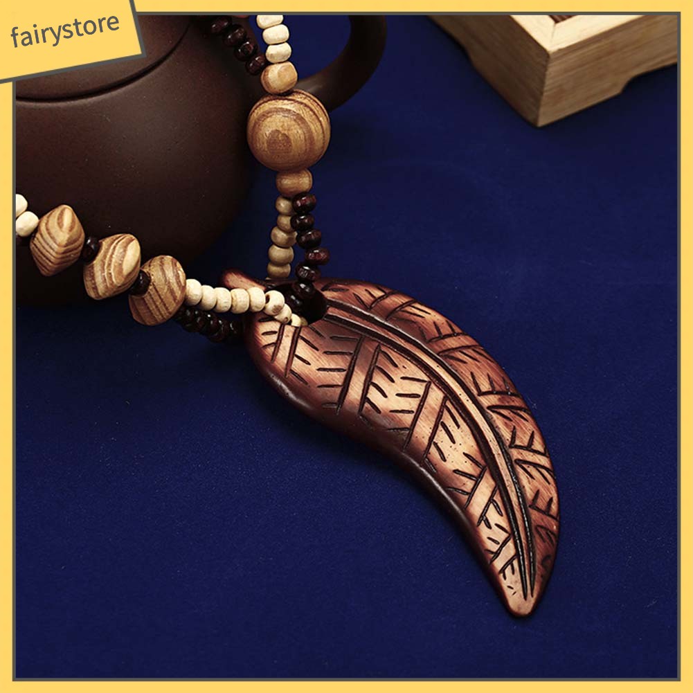 Dây Chuyền Mặt Gỗ Hình Động Vật / Cá / Voi / Cá Phong Cách Boho Dành Cho Nữ