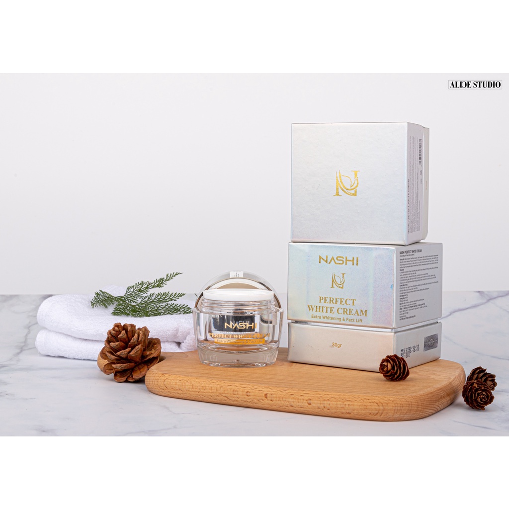 Kem phục hồi & dưỡng ẩm PERFECT WHITE CREAM Nashi - Kem Face Trắng Sáng