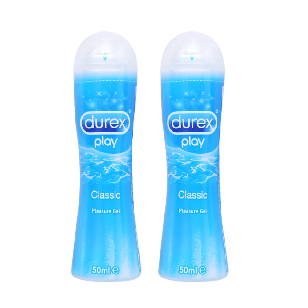 Bộ 2 gel bôi trơn DUREX PLAY CLASSIC thuần gốc nước 50ML/chai