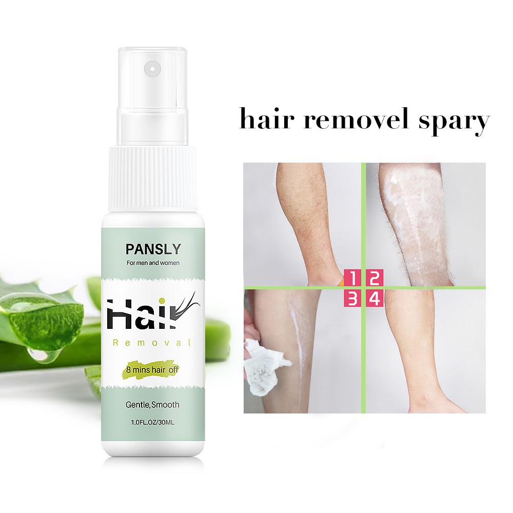 (Hàng Mới Về) Xịt Tẩy Lông Pansly Chiết Xuất Lô Hội Tự Nhiên Dưỡng Ẩm 30ml | BigBuy360 - bigbuy360.vn