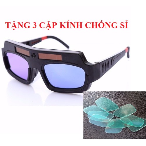 Kính hàn điện tử TX-012 Siêu nhạy, độ cảm biến cao  - Kiếng hàn cảm biến Tặng kèm 03 cặp mica dự phòng