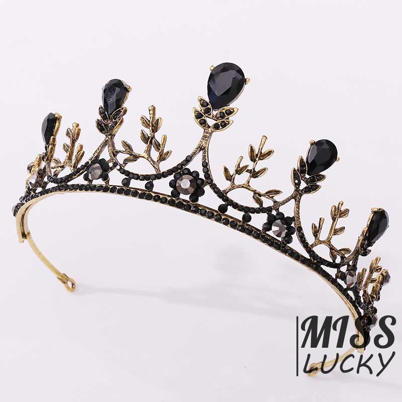 Vương miện đính đá phong cách sang trọng nổi bật dành cho cô dâu