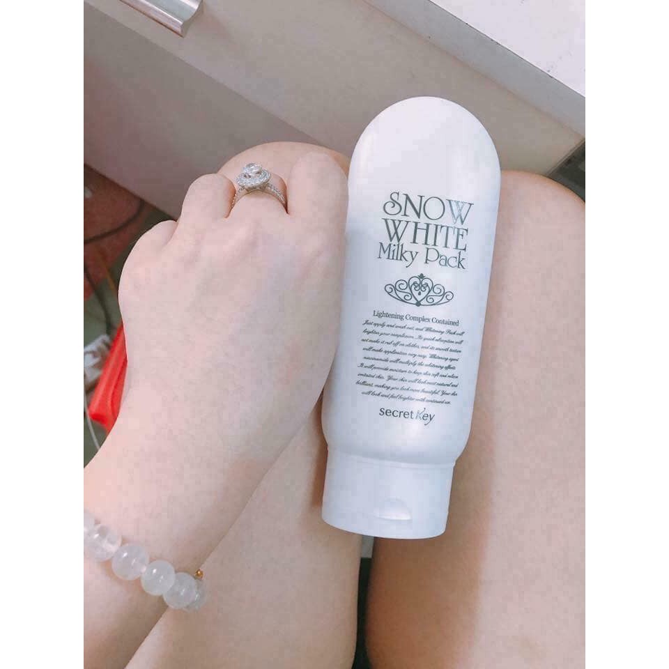 Kem ủ trắng Secret Key Snow White Milky Pack | BigBuy360 - bigbuy360.vn