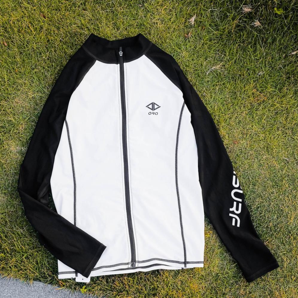 Áo khoác bơi dài tay [ẢNH THẬT] áo bơi dài tay nữ Hàn Quốc chống nắng co giãn cực tốt, mặc siêu thoải mái (52 - 65kg) * | BigBuy360 - bigbuy360.vn