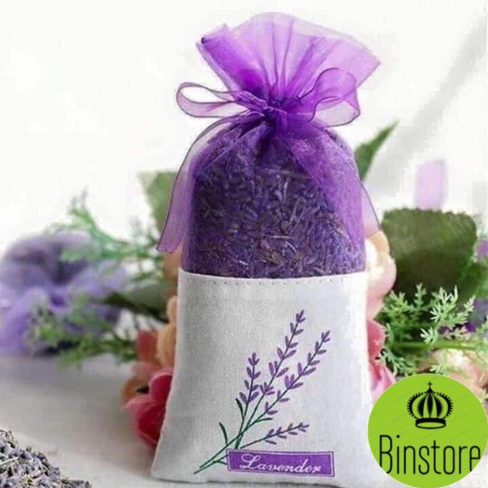 Túi Thơm Để Phòng, Để Xe, Tủ, Kệ, Nụ Hoa Khô Oải Hương Lavender