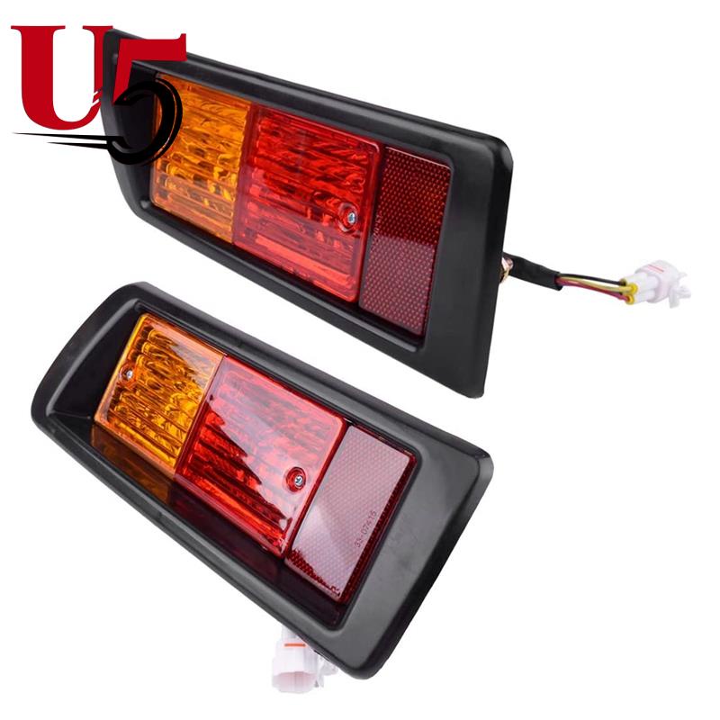 1 Cặp Cản Sau Đèn Sương Mù Phía Sau 81550-60440 81550-60520 Phù Hợp Cho Xe Toyota Land Cruiser Prado