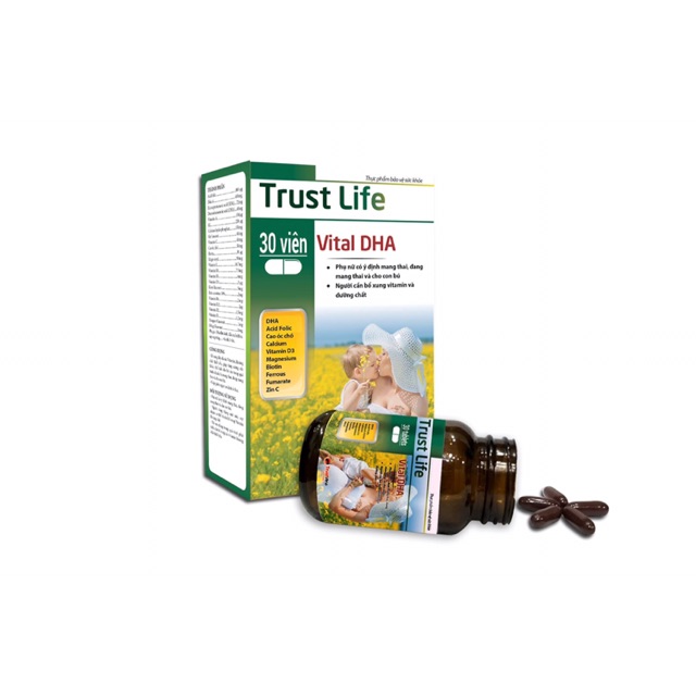 Vitamin Tổng Hợp Vital DHA Cho Bà Bầu