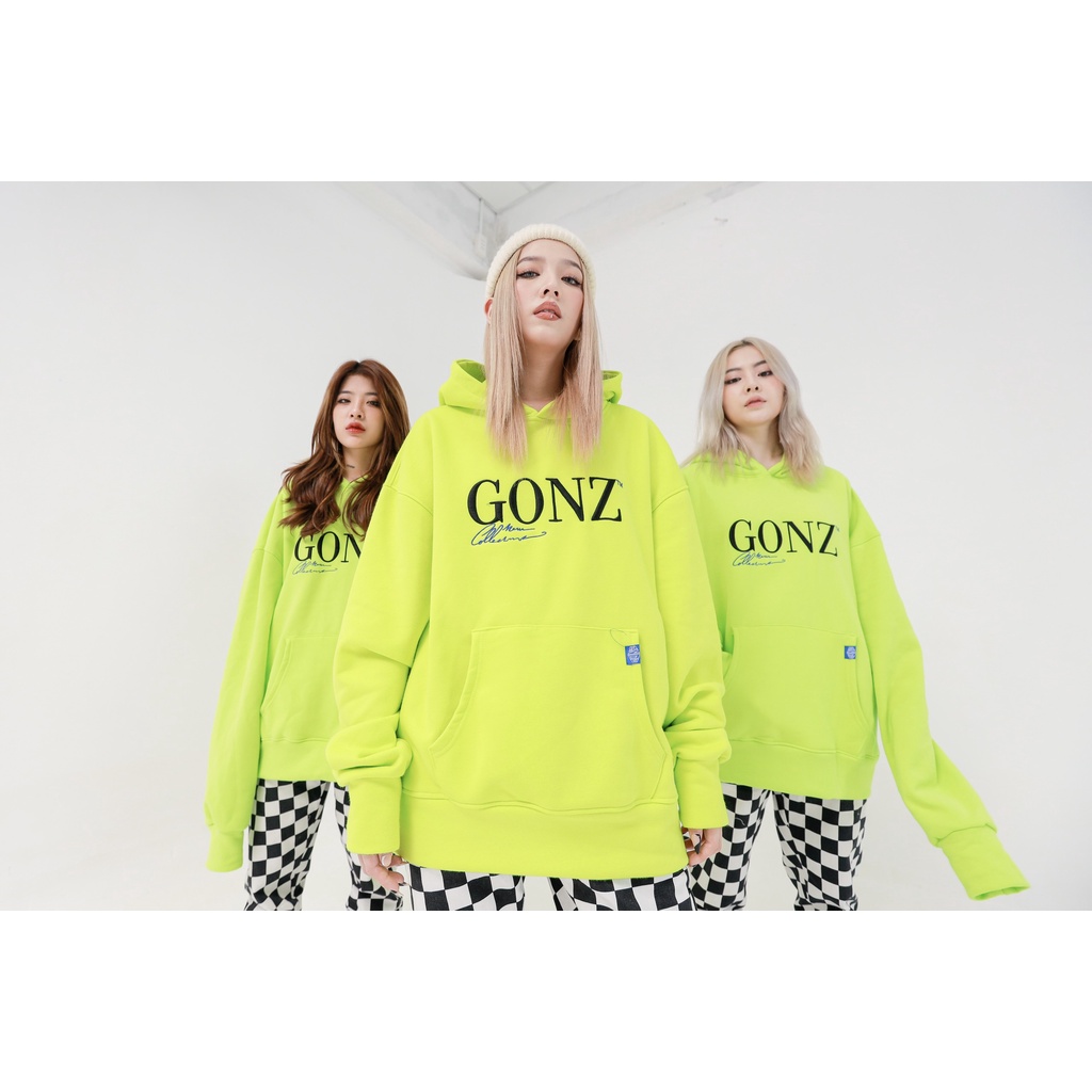 Áo Hoodie Nỉ Form Rộng Phong Cách Thu Đông - Hoodies 01 - Màu Xanh Neon | BigBuy360 - bigbuy360.vn