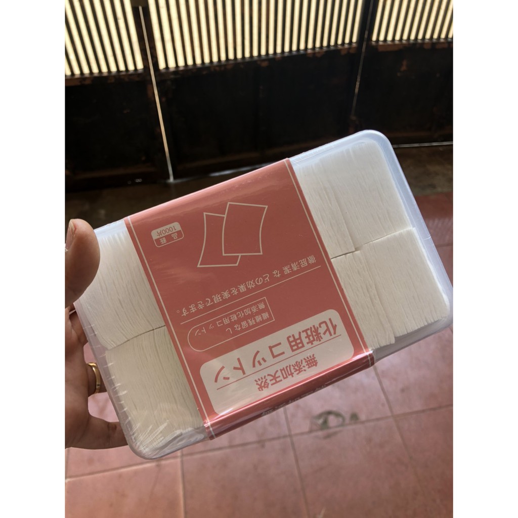 Hộp 1000 miếng Bông Tẩy Trang Miniso – Nhật Bản SIÊU RẺ
