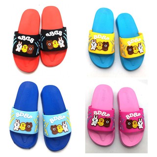 Dép Siêu Nhẹ Quai Ngang Gấu Cute Cho Trẻ Em (4-8 Tuổi) D78