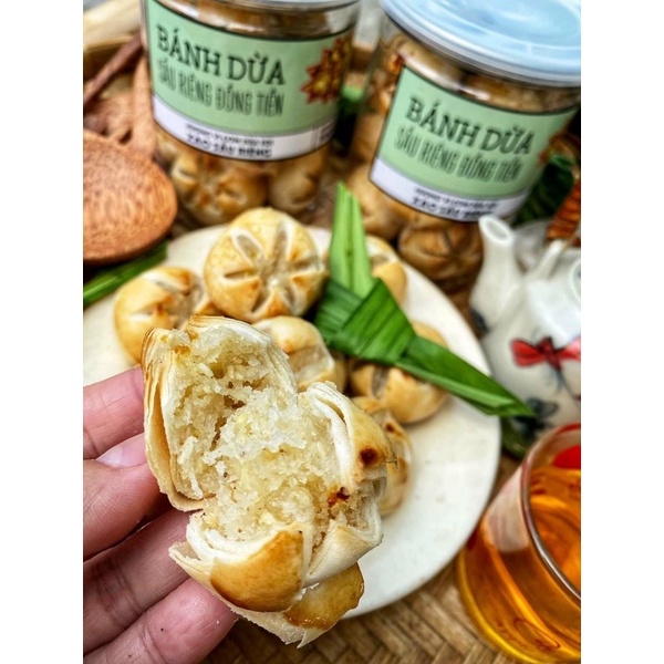 BÁNH DỪA SẦU RIÊNG ĐỒ.NG TI.ỀN (12bánh)