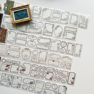 Masking tape khung vintage