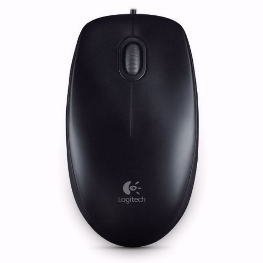 CHUỘT CÓ DÂY LOGITECH M100R ĐEN