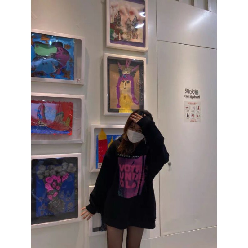 (ORDER) Áo hoodie PINKY ulzzang unisex 💌 FREESHIP 💚 Áo nỉ lót bông dáng rộng 💚 | BigBuy360 - bigbuy360.vn