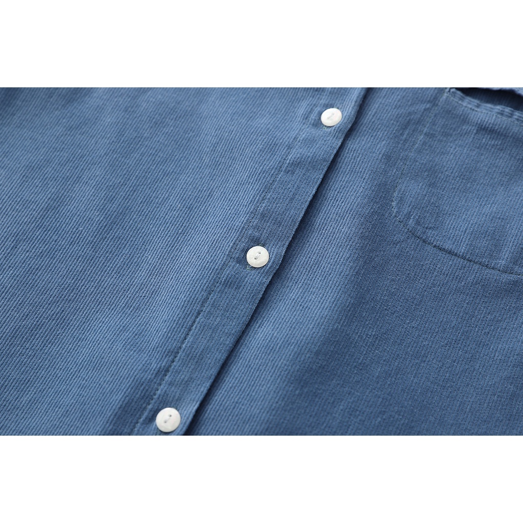 Áo Sơ Mi Nữ Tay Dài Có Túi Thiết Kế Mới Lạ