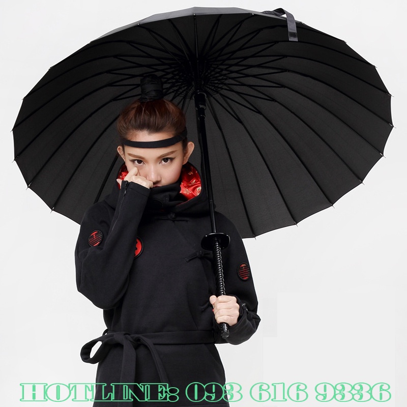 Dù đi mưa ☔𝐅𝐑𝐄𝐄 𝐒𝐇𝐈𝐏☔ Ô đi mưa kiểu dáng giả kiếm nhật siêu ngầu 24 nan chắc chắn - slc.vn