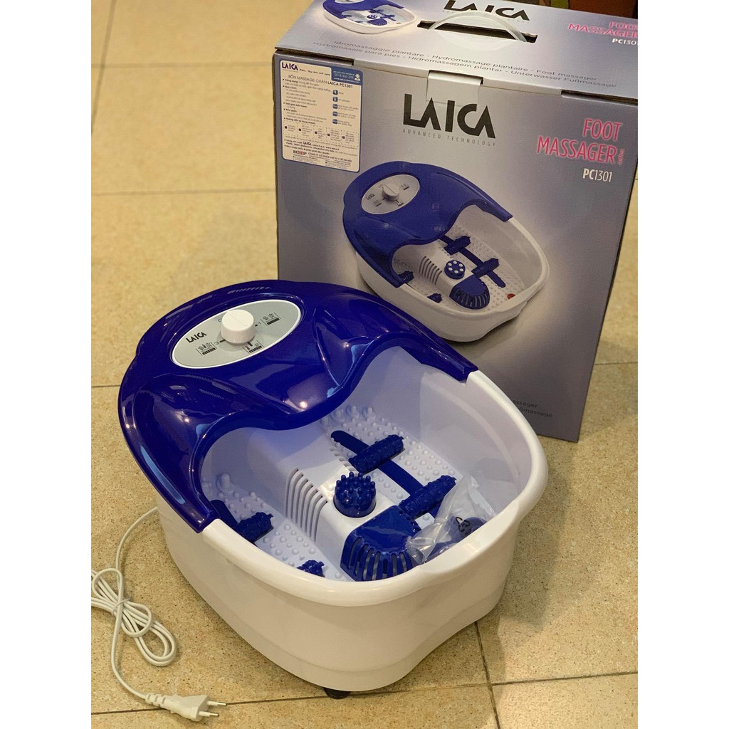 Bồn massage ngâm chân Laica Italia PC1301