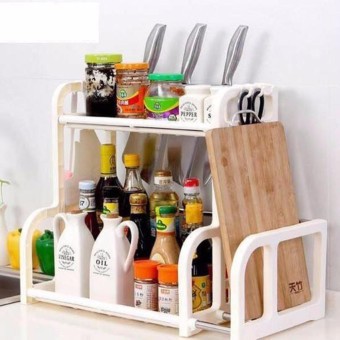 Kệ gia vị chữ H có giá để thớt (Hàng loại 1) | BigBuy360 - bigbuy360.vn