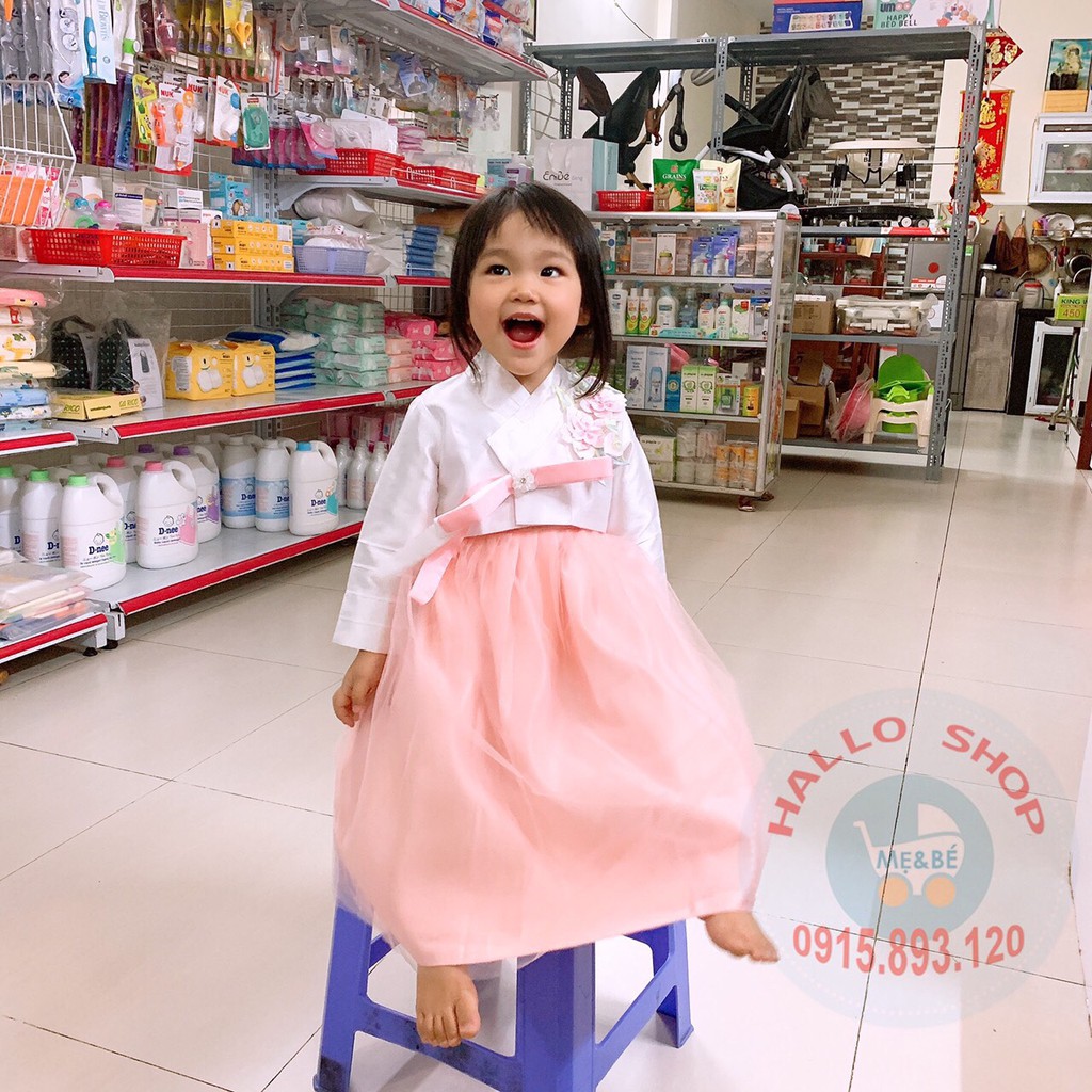 BỘ HANBOK CHO BÉ GÁI