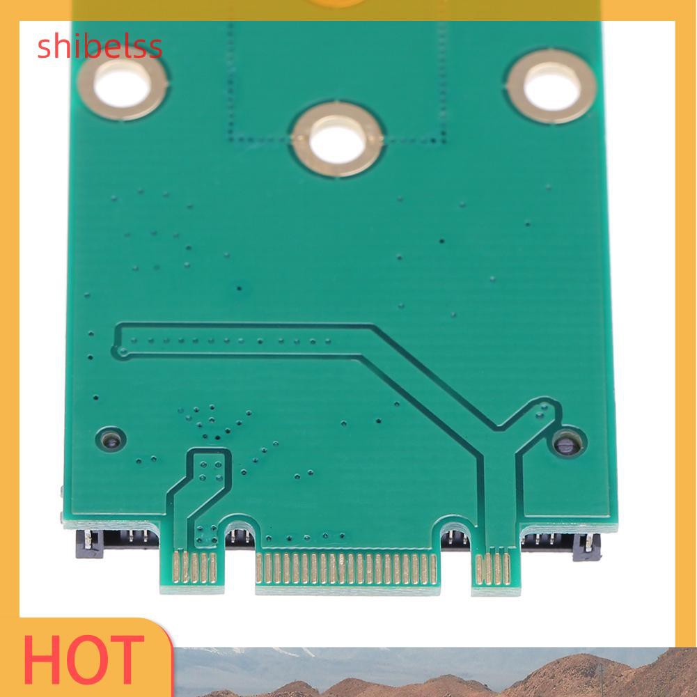 Bộ Chuyển Đổi Shibelss Ngff M.2 B + M Key Sang Msata Mini Pci-E Sata 3.0 Ssd Thẻ | BigBuy360 - bigbuy360.vn