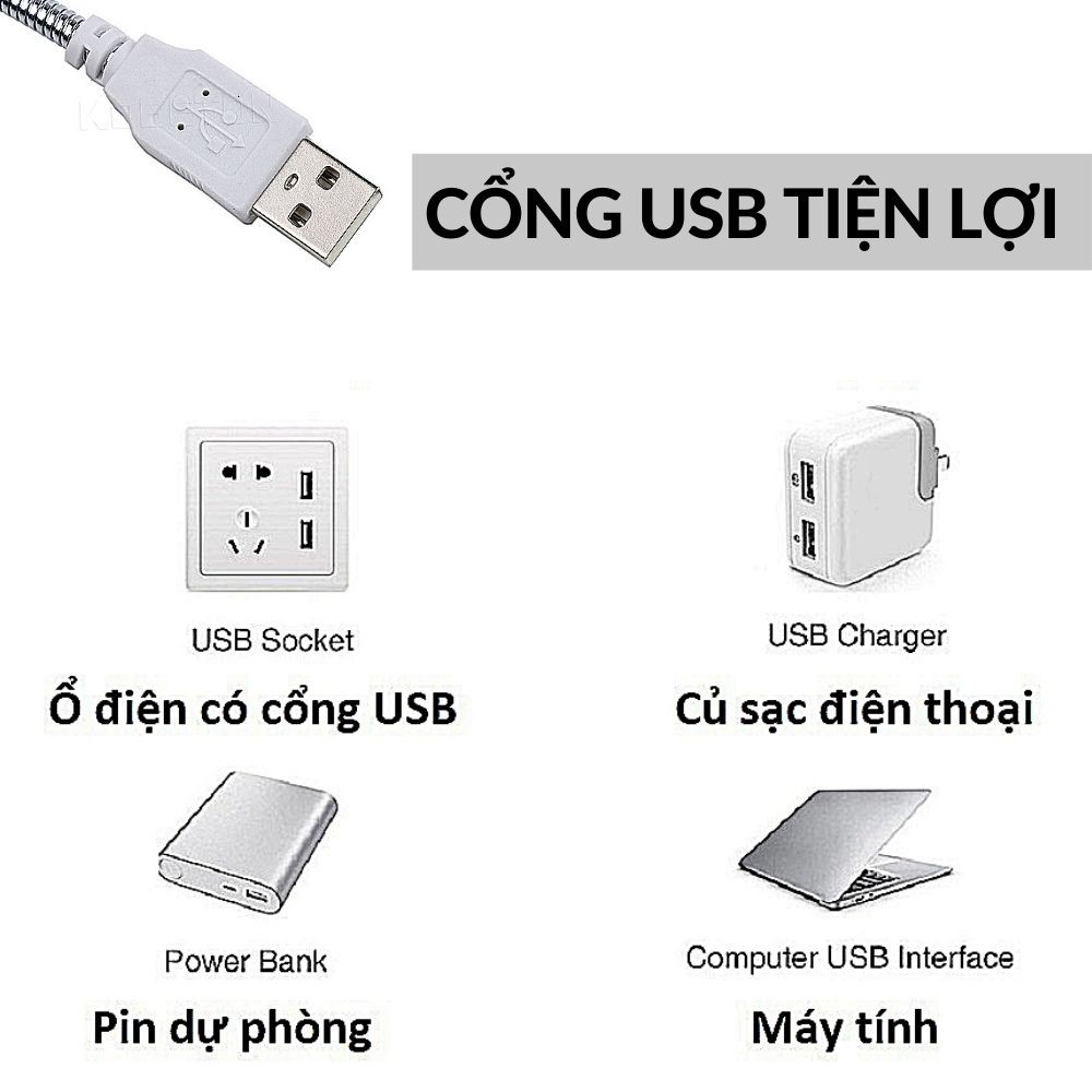 Quạt cổng USB Pin dự phòng Cổng máy tính Ô tô cầm tay mini 8.5*14cm mã 17027