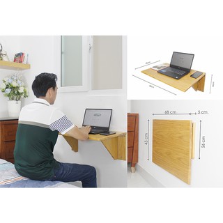 ⭐[⚡ Sale⚡ ] ⭐ Bàn gỗ treo tường gấp gọn
