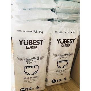Bỉm quần Yubest Angel / Gold Nội Địa Trung Quốc S90//M84/L78/XL72/XXL66