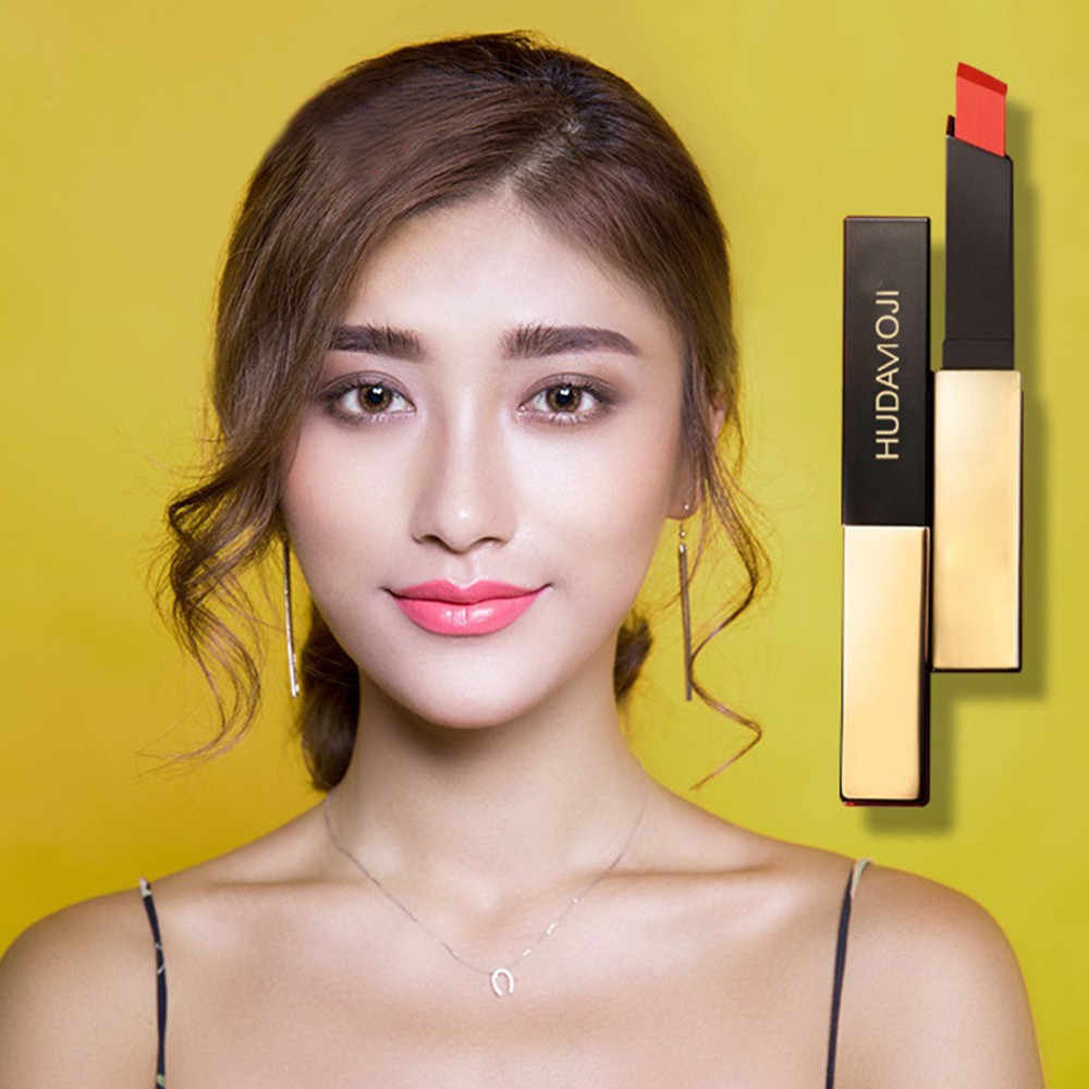 (Hàng Mới Về) Son Lì Hudamoji Chống Nước Lâu Phai 6 Màu Sắc Tùy Chọn Mờ / Matte | BigBuy360 - bigbuy360.vn