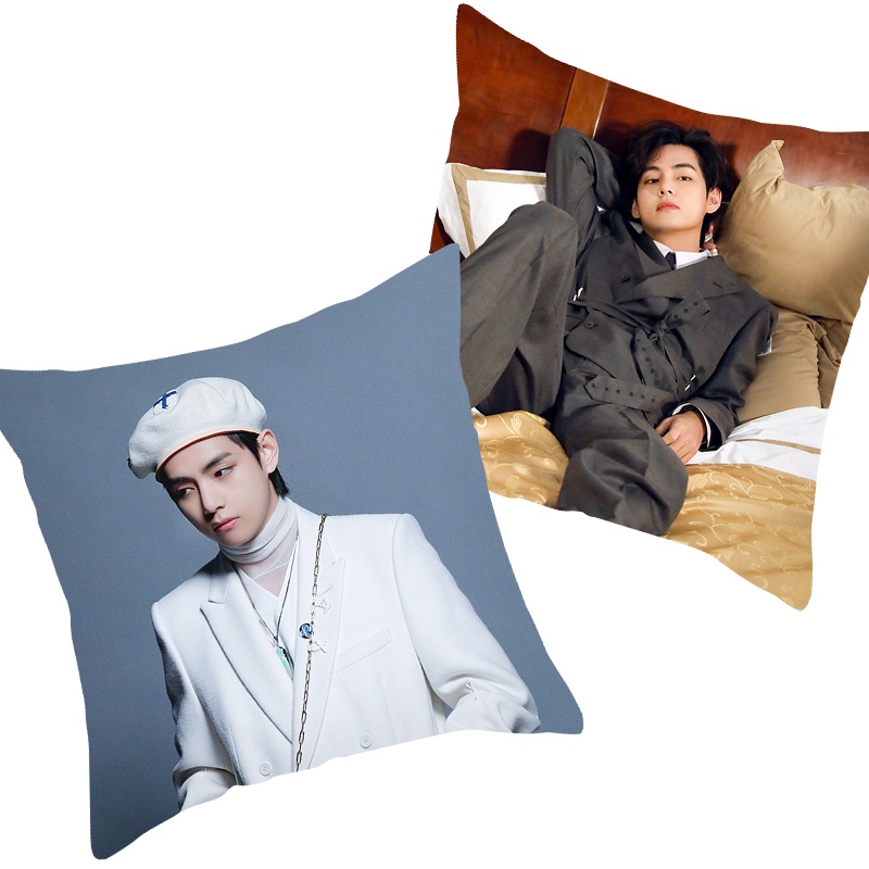 Vỏ Gối Sofa Hai Mặt In Hình Phong Cách BTS