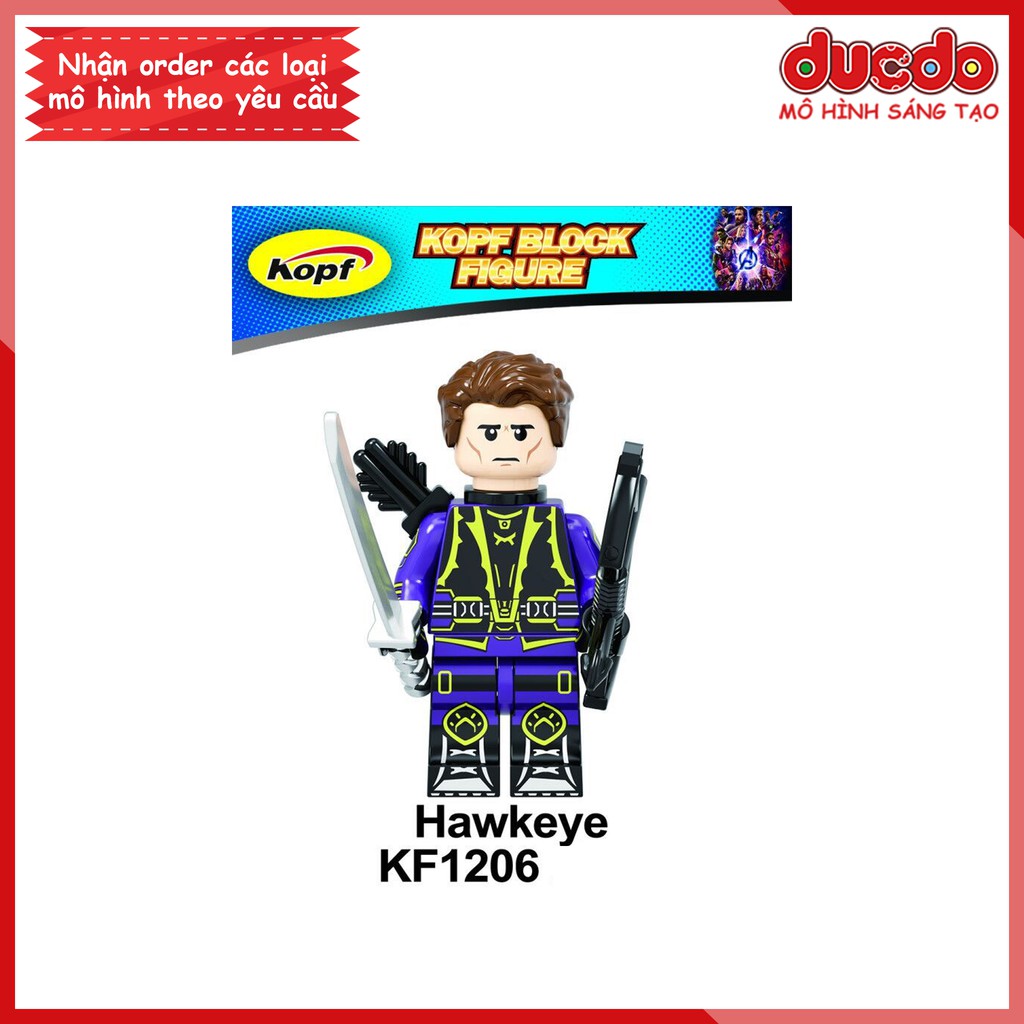 Minifigures siêu anh hùng Iron Man Octopus - Đồ chơi Lắp ghép Xếp hình Mô hình Mini EndGame Kopf KF6097