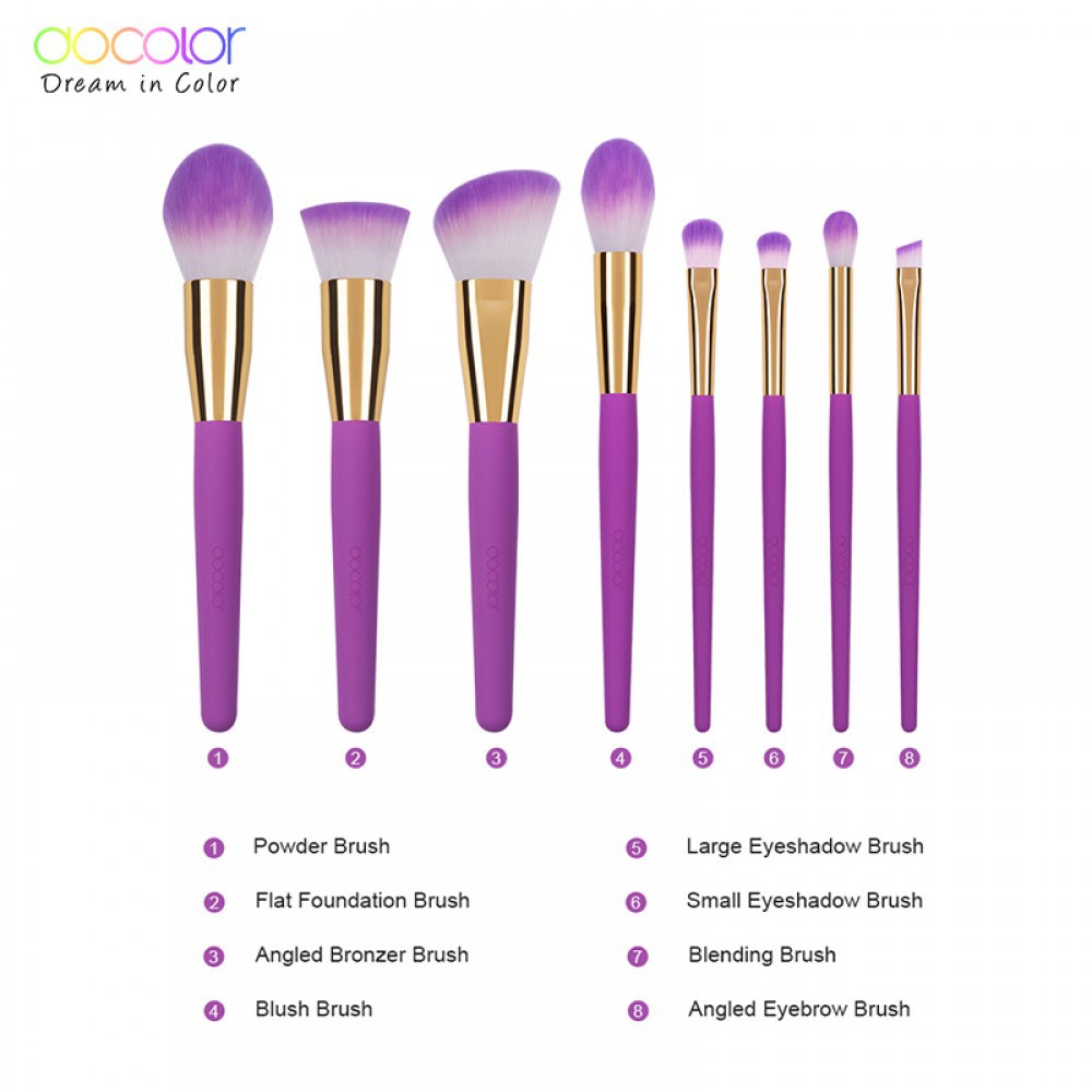 Bộ cọ cá nhân 8 cây 8 Pieces Skin Affinity Makeup Brush Set