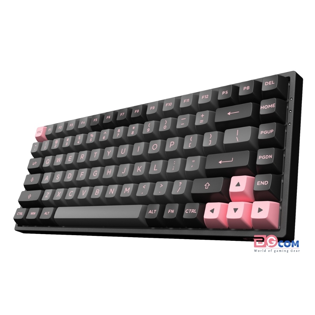 [Chính hãng] Bàn phím cơ AKKO 5108s RGB|3068B Multi modes Black Pink (Hotswap |Akko CS Switch cao cấp |Foam tiêu âm)